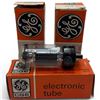 Image 1 : Set of 3 GE Model 8417 Electronic Vacuum Tubes