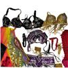 Image 10 : Group of Belly Dancing Clothing - Tops, Pants, Hip Scarves and More   Size Small