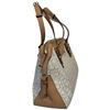 Image 3 : Calvin Klein All Over Monogram Becky Satchel - Vegan Leather - Preowned