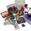 Image 2 : Group of: Fashion Jewelry, Tiaras, Feather Masks and Christmas Hats - New and Preowned