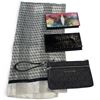 Image 1 : Group of 3 Designer Logo Wallets & 1 Fendi Zucca Monogram Scarf - (Michael Kors, Kismet Stingray, an