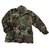 Image 4 : Camo Jacket & Vintage Green Wool US Ike Field Jacket with Brass US and Infantry Buttons