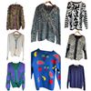 Image 1 : Group of 8 Ladies Fancy Sweaters - Variety of Styles and Sizes - Preowned