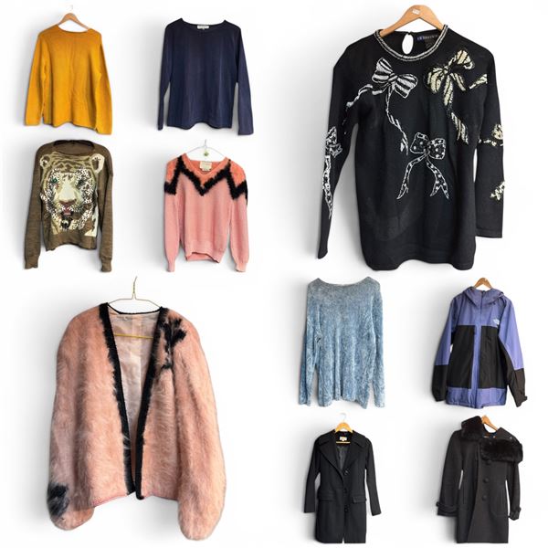 Group of 10 Ladies Tops and Jackets - Preowned