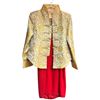 Image 7 : Group of 13 Pieces of Ladies Asian Design Clothing - New and Gently Used -Small Sizes