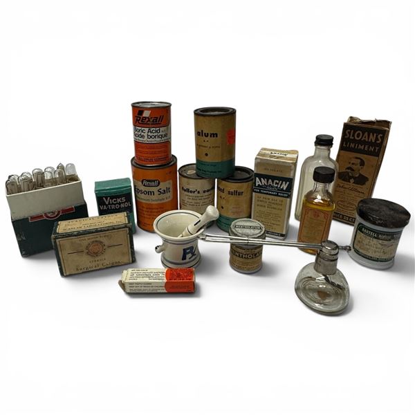 Premier Collection of Antique & Vintage Pharmacy Medical Supplies & Apothecary Equipment