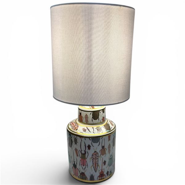 Modern Beetle Bug Table Lamp 18" Tall