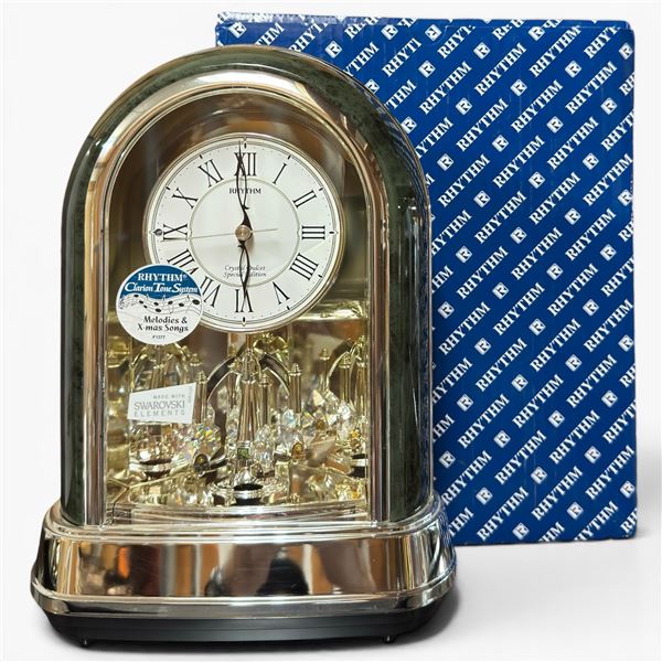 The Rhythm 4RH786WT05 (Also Known as the Crystal Dulcet - Green) is an Elegant, Traditional-Style...