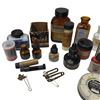 Image 2 : Collection of Antique & Vintage Pharmacy Bottles Ink Bottles Patent Medicines & Curiosities
