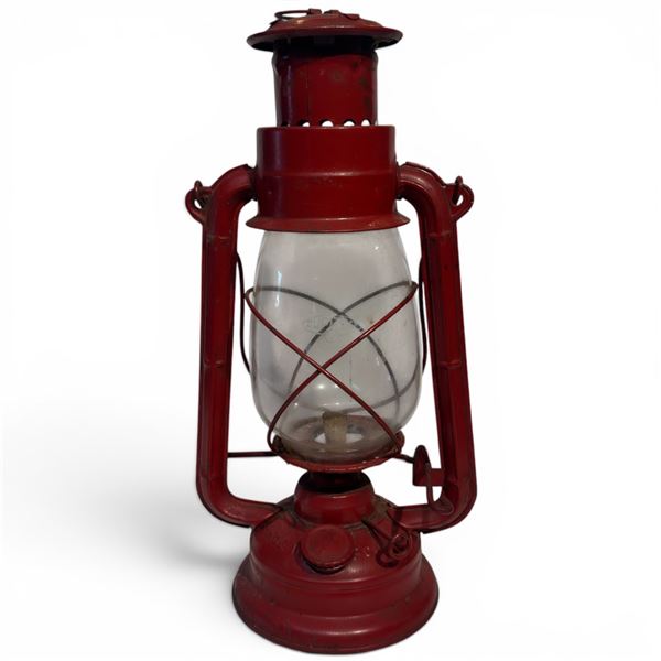 Jupiter Number 2 Red Kerosene Lantern Made in Poland 1.5" Tall
