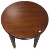 Image 3 : Round Wood Side Table 21x20x20"