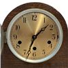 Image 2 : Wood Camelback Mantle Clock Circa 1925