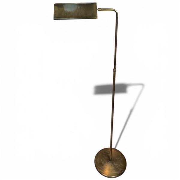 Floor Standing Brass Vintage Read Lamp 49" Tall