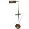 Image 1 : Floor Standing Brass Vintage Read Lamp 49" Tall