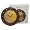 Image 2 : Bulova Wood Wall Clock C4372 Tephra Quartz Movement