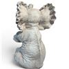 Image 3 : Decorative White Elephant Figurine in Playful Pose