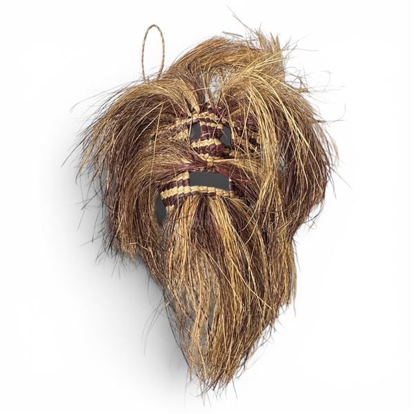 Mexican Popote Straw Mask