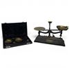 Image 1 : Early 1900s Henry Troemner Apothecary Scale & Vintage Jewelry Balance Scale