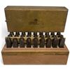 Image 1 : Imperial Steel Marking Stamps 3/8 Alphabet Set Made in England