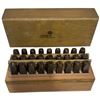 Image 2 : Imperial Steel Marking Stamps 3/8 Alphabet Set Made in England