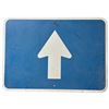 Image 3 : Large Replica USA Interstate 76 Highway Sign 2'x2' and up Arrow Road Sign Single Sided