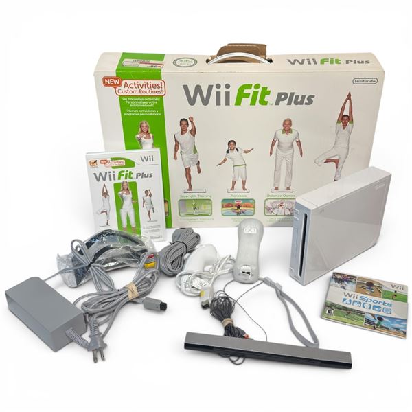 Nintendo Wii Fit Plus Package Near New