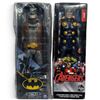 Image 1 : Hasbro Marvel Advnetures Titan Hero Series Thor and Spinmaster Batman Forever 12" Action Figures