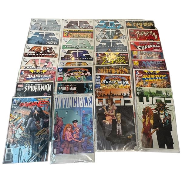 Comic Book Collection: Marvel Knights Spider-Man, Invincible, Dial E, Lucid, Spider-Man & More