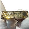 Image 5 : New - S.T. Dupont Paris - Gold-Tone Vertical Line Lighter - Made in France - Ligne 2 - Big Logo - No