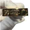 Image 4 : New - S.T. Dupont Paris - Brushed Gold-Tone Lighter - Made in France -  Ligne 2 - Small Logo - No Bo
