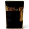 Image 2 : New - S.T. Dupont Paris - Black Lacquer Gold-Tone Lighter -  Made in France - Ligne 2 - Big Logo - N