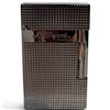 Image 2 : New - S.T. Dupont Paris - Micro Diamond Design Silver-Tone Red Lacquer Lighter -  Made in France - L