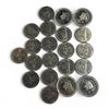Image 2 : 17 Assorted Canadian Cupronickel Dollar Coins & 4 x 1977 Nootka Municipal Trade Dollars