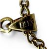 Image 3 : 14K Gold 1 CTW Sapphire Pendant Necklace (11 x 18mm pendant with 4 round cut sapphires on a 18" chai
