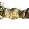 Image 4 : 14K Gold 1 CTW Sapphire Pendant Necklace (11 x 18mm pendant with 4 round cut sapphires on a 18" chai
