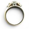 Image 3 : 14K Gold and Diamond Ring - 3/4 Carat Center Stone with 4 Marquise Cut Accent Stones - Size 9.5- Ban