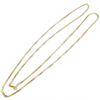 Image 1 : 14K Gold Box Link Chain - 24" Chain - Total weight: 7.5 grams