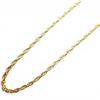 Image 1 : 10K Gold Fine 16" Chain - Total weight: 1 gram