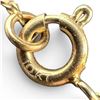 Image 4 : 10K Gold Fine 16" Chain - Total weight: 1 gram