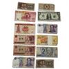 Image 1 : 12 International Bank Notes (China, Brazil and 1 USA)