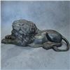 Image 1 : Vintage Bronze Recumbent Lion Sculpture Grand Tour Architectural Style (Partner is Lot 5A)