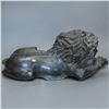 Image 3 : Vintage Bronze Recumbent Lion Sculpture Grand Tour Architectural Style (Partner is Lot 5A)