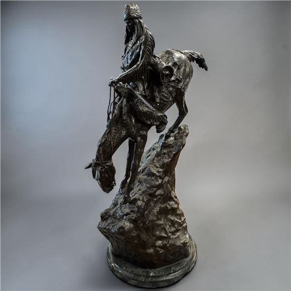 Frederic Remington Mountain Man Bronze Sculpture Limited Edition 148/250