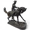 Image 3 : Bronze Bronco Buster Sculpture with Dark Patina