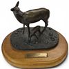 Image 2 : As the Deer Bronze Sculpture Signed by Scott Stearman Outreach International