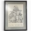 Image 1 : Framed Print "Sipping of the Chill" Signed by Dale Yeryk 1982