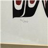 Image 2 : Clarence Mills 2006 "Haida Eagle Totem"  LEP Print 36/220