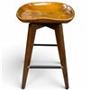 Image 4 : Beautiful Wood Swivel Bar Stools Matching Previous Lots 25.5" Seat Height #1