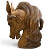 Image 2 : Stunning Large Solid Wood Carved Carousel Style Horse Head 31" Tall and 22" Wide #1