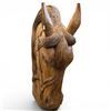 Image 4 : Stunning Large Solid Wood Carved Carousel Style Horse Head 31" Tall and 22" Wide #1